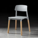 ćBUY 3 GET 1 FREEćNordic Plastic Chair | PP Material Dining Chair | Plastic Stool | Backrest