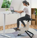 ćIn StockćHollin 21 X4 Study Desk Height Adjustable standing office table white blackTempered Glass
