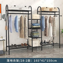 Kinbolee Clothes Rack Stainless Steel Clothes Organizer Stable Clothes Hanging Stand Multifunction
