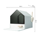 Byto Cat Litter Box Fully Enclosed Litter Box Large Space Odor-proof Cat Toilet Drawer Type Cat