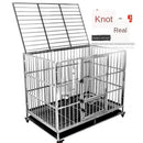 BOUSSAC Birdcage Stainless Steel Small, Medium Large Teddy German Shepherd Golden Retriever Samoyed