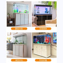 RUNPET Fish Tank Self Cleaning with Cabinet / Aquarium Light 60/80/100/120CM