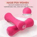 SR Dumbbell (0.5-10kg) Bone-shaped Dumbbells Neoprene Material Colorful Dumbbells For Ladies Fitness