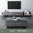 Muyue modern simple tea table TV cabinet combination set Nordic retractable floor cabinet living
