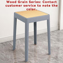 ćBuy 3 Get 1 FreećStackable Plastic Stool Minimalist Rattan Stool Living Room Thickened Round Stool