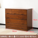 (No Need To Install) Solid Wood Storage Cabinet Modern Simple Chest Of Drawers American Bedroom