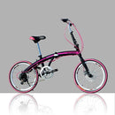 U8 Foldable Bicycle 20-inch Disc Brake 7 Speed Variable Speed High Carbon Steel Frame Student Adult