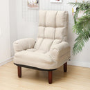 Chair Omlin Office Lazy Sofa Computer Chair Japanese Folding Reclining Chair Single Cloth Sofa γIn