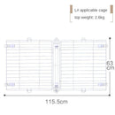 Dog Fence Indoor Bucket Alice Medium Cage And Dog Fence