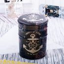 Dining Vintage Industrial Wind Chair Iron Bucket European Bar Change Shoe To Collect Storage Stool