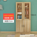 Simple Bookcase Combination Bookshelf Office Wooden Filing Cabinet