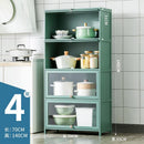 (EIYI) Kitchen Storage Cabinet Floor Multi-storey Cupboard Living Room Balcony Shelf With Door