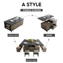 ăFree ShippingăLifting Coffee Table Dining Table Dual-use Small Apartment Living Room Home Modern