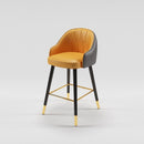 Bar Chair Modern Simple Light Luxury Household Bar Stool Thickened Iron Back Chair Comfortable Soft