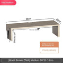 Desktop Monitor Stand Solid Wood Computer Monitor Riser High Capacity Bedroom Desk Storage 064.SG