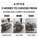 ăFree ShippingăLifting Coffee Table Dining Table Dual-use Small Apartment Living Room Home Modern