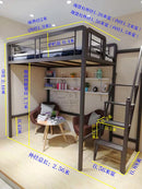 π₯ In Stock π₯ Home Go to bed table adult save space iron elevated bed person double bed 1.2 1.5 m