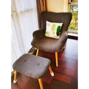 Nordic Armchair Modern Simple Small Type Leisure Tiger Chair Bedroom Balcony Lazy Man Small Sofa