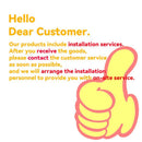 SENBIJU TV Cabinet Nordic Coffee Table Combination Gloss Tempered Glass Living Room Tv Console