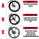 Phoenix Foldable Bicycle 7 Speed Variable Speed Foldable Bike High Carbon Steel Double Disc Brake