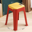 ćBuy 3 Get 1 FreećSimple Plastic Stackable Stools Living Room Use | Dining Chair/dining Stool |