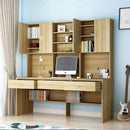 Simple Table Double Bookshelf Combination Drawer Track Children's Writing Learning Office Home