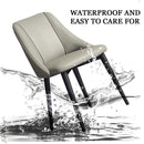 ăFree ShippingăDining Chair Waterproof Leather Nordic Chair Makeup Chair Home Back Stool