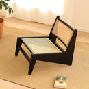 PINA ăNatural rattanăLounge chair Rattan chair single person sofa chair Solid wood Rattan woven