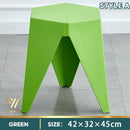 ćBUY 3 GET 1 FREEćStackable Small Stool Durable Solid Color Plastic Stool Thickened Dining Chair