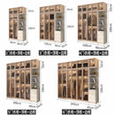 PINA Luxury Wardrobe Home Bedroom Nordic Light Luxury Modern Simple Economical Glass Cloakroom