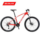 【In Stock】LM SAVA Carbon Fiber Mountain Bike Men s and Women 27-speed Shimano Shift Brake Inner