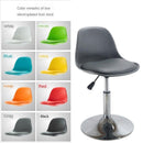 Bar Chair Dining Chair🔥Ready Stock🔥 Home High Backrest Fashion Turn PU cushion Stool