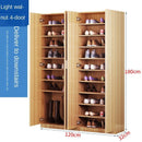 Shoe Cabinet Household Door Large Capacity Space-saving Solid Wood Special Price Economical