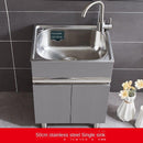 304 Sink Stainless Wash Pool Basin Steel Laundry Cabinet Bathroom Cabinets Washbasin Laundry Pool