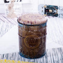 Dining Vintage Industrial Wind Chair Iron Bucket European Bar Change Shoe To Collect Storage Stool