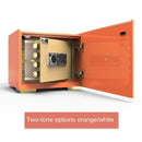 Ounes Invisible Table Smart Home Fingerprint Password Small Office All-steel Anti-theft Double Door