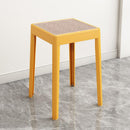 ćBuy 3 Get 1 FreećStackable Plastic Stool Minimalist Rattan Stool Living Room Thickened Round Stool