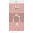 Desk Aiguole Children's Study Primary School Students' Set Family Lift Desk and Chair Simple