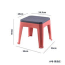 ćBuy 3 Get 1 Freeć3 Stools Plastic Chair | Dining Chair/Dining Stool Set Of | Stackable Chair |