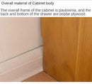 All Solid Wood Simple Modern Drawer Locker Living Room Bedroom Storage Cabinet Chest of Drawers