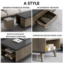 ăFree ShippingăLifting Coffee Table Dining Table Dual-use Small Apartment Living Room Home Modern