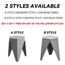 ćBUY 3 GET 1 FREEćStackable Small Stool Durable Solid Color Plastic Stool Thickened Dining Chair