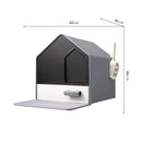 Byto Cat Litter Box Fully Enclosed Litter Box Large Space Odor-proof Cat Toilet Drawer Type Cat