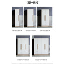 Arper Nordic Wardrobe Home Solid Wood Open Wardrobe Bedroom Large-capacity Locker Children's