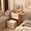 YICHANG Nordic Dressing Table Bedroom Modern Simple Small Family Type Flip Small Dressing Table Mini