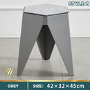 ćBUY 3 GET 1 FREEćStackable Small Stool Durable Solid Color Plastic Stool Thickened Dining Chair