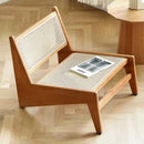 PINA ăNatural rattanăLounge chair Rattan chair single person sofa chair Solid wood Rattan woven