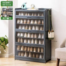 Shoe Cabinet Home Black Gray Shoe Cabinet 2022 New Flip Door Shoe Rack Cabinet