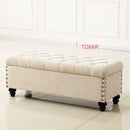 Nordic Change Shoe Stool Storage Sofa Bench Door Storage Foot Pedal Bed Tail