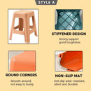 ćBuy 3 Get 1 FreećSimple Plastic Stackable Stools Living Room Use | Dining Chair/dining Stool |